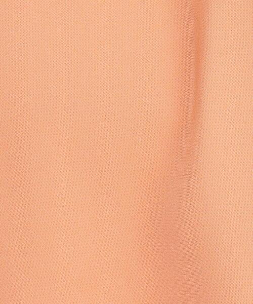 SHOO・LA・RUE（シューラルー）の「【洗える/S-LL/プチプラ】さらっとすっきりきれい見え スキッパーブラウス（シャツ/ブラウス・レディース・ライトオレンジ系/サックスブルー/ネイビー/ホワイト・01/04/02/03）」の22枚目の写真