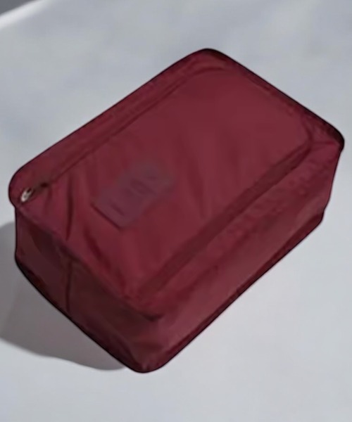 VIBGYOR(ヴィブジョー)の「LESRIRE/旅行用・ジム用シューズケース・バッグ L9175(シューズ小物/雑貨・レディース・オレンジ/ネイビー/レッド/グレー/ブルー/ピンク・FREE)」の5枚目の写真