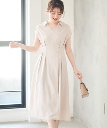 12Twelve Agenda | ウォッシャブルリネンライクカシュクールワンピース(ワンピース)