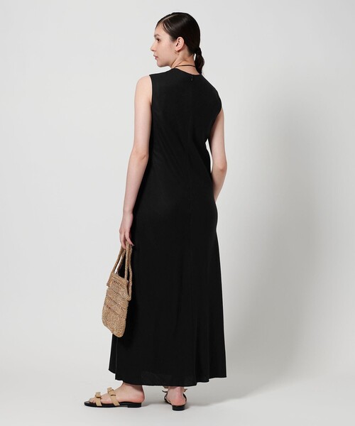 BEAUTY&YOUTH UNITED ARROWS（ビューティーアンドユースユナイテッドアローズ）の「麻ブレンド バイアス フレアワンピース（ワンピース・レディース・ネイビー/ベージュ・S/M）」の12枚目の写真