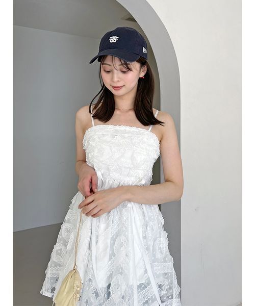 オンライン完売品　SNIDELチュールぺプラムブラウス チュールペプラムブラウス（シャツ/ブラウス）｜SNIDEL
