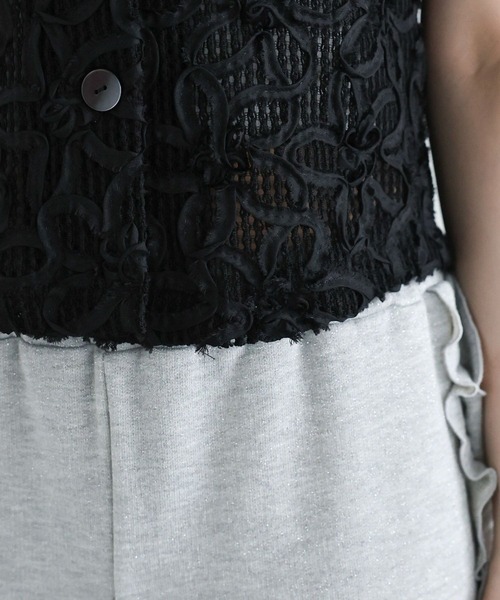 RAGEBLUE（レイジブルー）の「〈セットアップ対応〉アソートコンパクトスリムシャツ（シャツ/ブラウス・レディース・ブラック/ベージュ・FREE）」の21枚目の写真