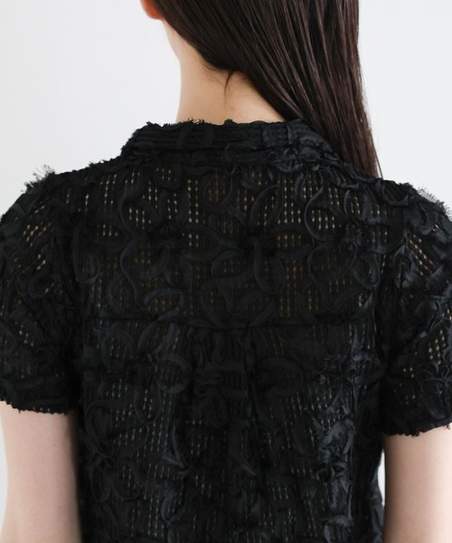 RAGEBLUE（レイジブルー）の「〈セットアップ対応〉アソートコンパクトスリムシャツ（シャツ/ブラウス・レディース・ブラック/ベージュ・FREE）」の22枚目の写真