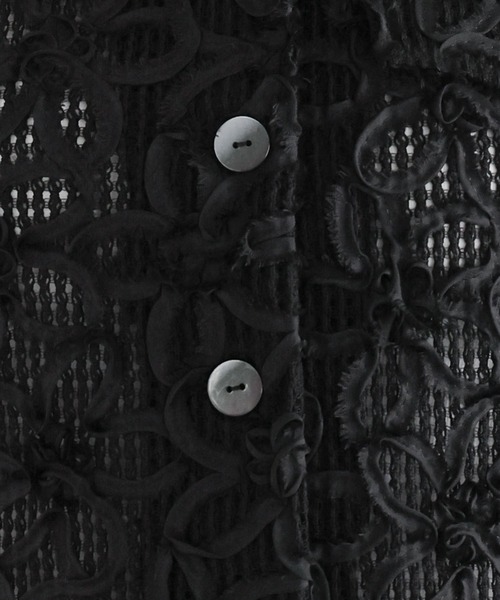 RAGEBLUE（レイジブルー）の「〈セットアップ対応〉アソートコンパクトスリムシャツ（シャツ/ブラウス・レディース・ブラック/ベージュ・FREE）」の15枚目の写真