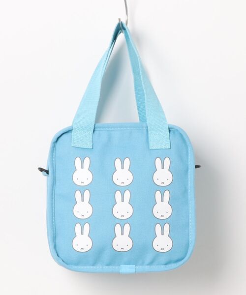 Miffy( ミッフィー)の「【 miffy 】 Dick Bruna ボックス保冷保温バッグ 25S5(エコバッグ/サブバッグ・レディース・ピンク/グリーン/ブルー・FREE)」の2枚目の写真