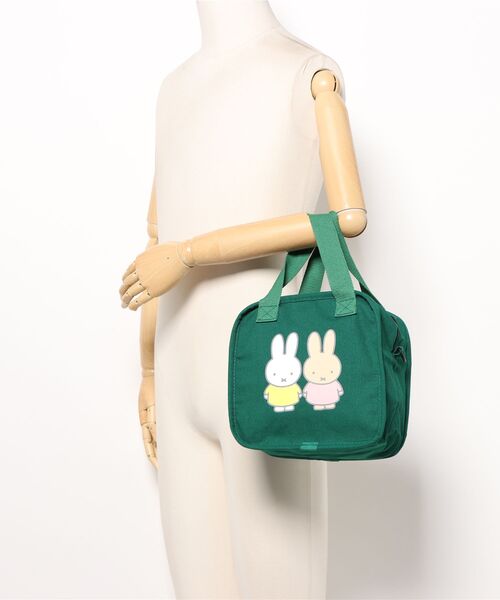 Miffy( ミッフィー)の「【 miffy 】 Dick Bruna ボックス保冷保温バッグ 25S5(エコバッグ/サブバッグ・レディース・ピンク/グリーン/ブルー・FREE)」の7枚目の写真