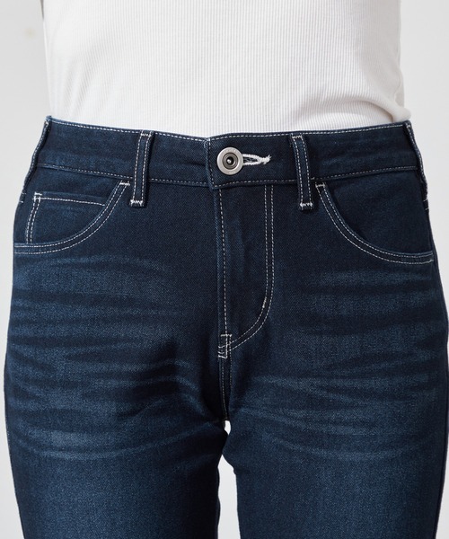 EDWIN(エドウィン)の「EDWIN LADIES ジャージーズ COOL スリムストレートデニムパンツ【涼】【速乾/ドライタッチ/蒸れにくい/軽量/夏用】(デニムパンツ・レディース・ライトインディゴブルー/ダークインディゴブルー・MEDIUM/X-SMALL/SMALL/LARGE)」の12枚目の写真