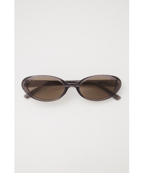 MOUSSY（マウジー）の「OVAL アイウェア（サングラス・レディース・ブラック/グレー・FREE）」の2枚目の写真