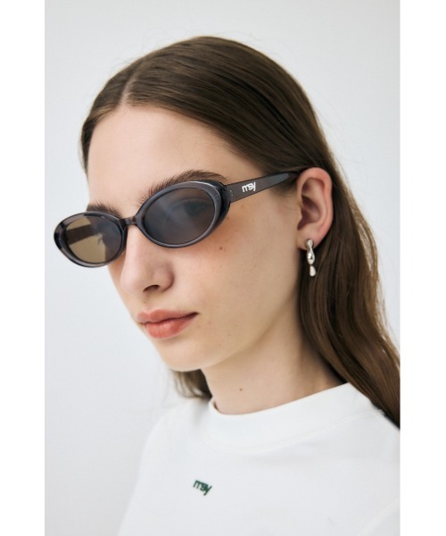 MOUSSY（マウジー）の「OVAL アイウェア（サングラス・レディース・ブラック/グレー・FREE）」の12枚目の写真