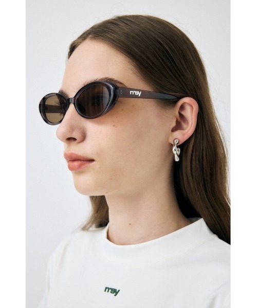 MOUSSY（マウジー）の「OVAL アイウェア（サングラス・レディース・ブラック/グレー・FREE）」の11枚目の写真