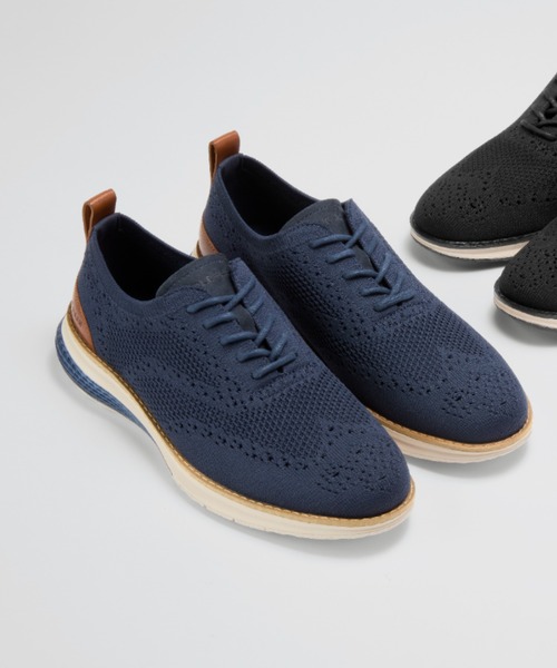 COLE HAAN(コールハーン)の「オリジナルグランド エナジーウィーヴ スティッチライト ウィングオックスフォード mens(スニーカー・メンズ・ネイビー・9/9.5/10/10.5/7.5/7/8/8.5/11.5/11)」の1枚目の写真
