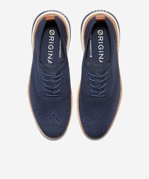COLE HAAN(コールハーン)の「オリジナルグランド エナジーウィーヴ スティッチライト ウィングオックスフォード mens(スニーカー・メンズ・ネイビー・9/9.5/10/10.5/7.5/7/8/8.5/11.5/11)」の6枚目の写真