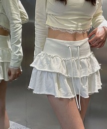 Ressaca（レサーカ）の「インパン裏地付きスウェットティアードミニスカート（スカート）」