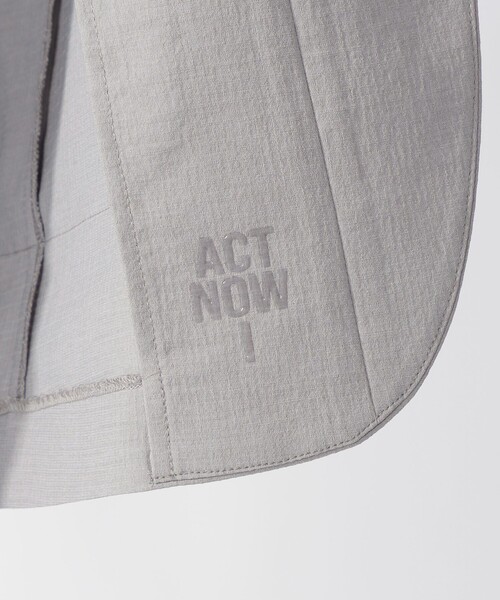 ECOALF(エコアルフ)の「ACT DOT リネンライク ジャケット 【日本限定】(テーラードジャケット・メンズ・ブラック/グレー系その他・L/M)」の14枚目の写真