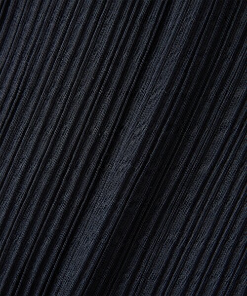 Whim Gazette（ウィムガゼット）の「プリーツハーフスリーブプルオーバー（Tシャツ/カットソー・レディース・ブラック/アイボリー・FREE）」の9枚目の写真