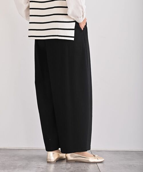 rps（アールピーエス）の「コットンサルエルパンツ（その他パンツ・レディース・アイボリー/ブラック/ベージュ/カーキ・フリー）」の5枚目の写真