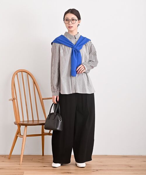 rps（アールピーエス）の「コットンサルエルパンツ（その他パンツ・レディース・アイボリー/ブラック/ベージュ/カーキ・フリー）」の10枚目の写真