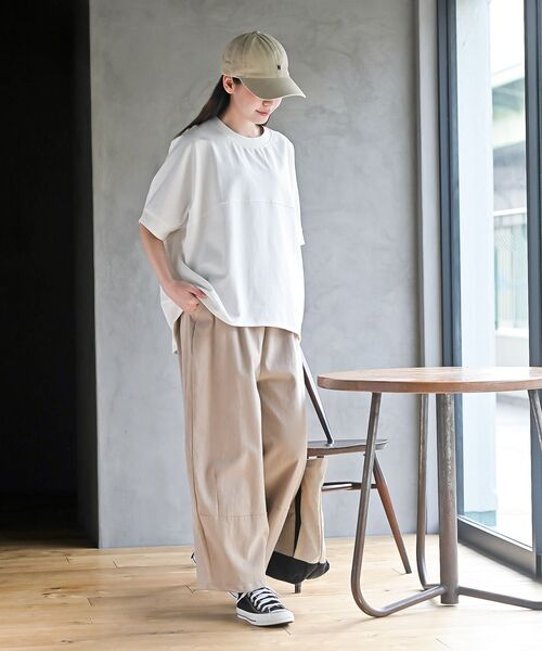 rps（アールピーエス）の「コットンサルエルパンツ（その他パンツ・レディース・アイボリー/ブラック/ベージュ/カーキ・フリー）」の17枚目の写真