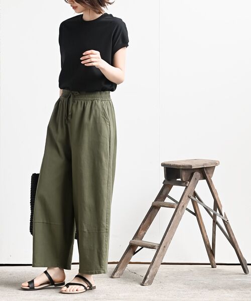 日本製 Mximilian マキシミリアン コットンサルエルパンツ 日本製 Mximilian マキシミリアン コットンサルエルパンツ 【公式通販】