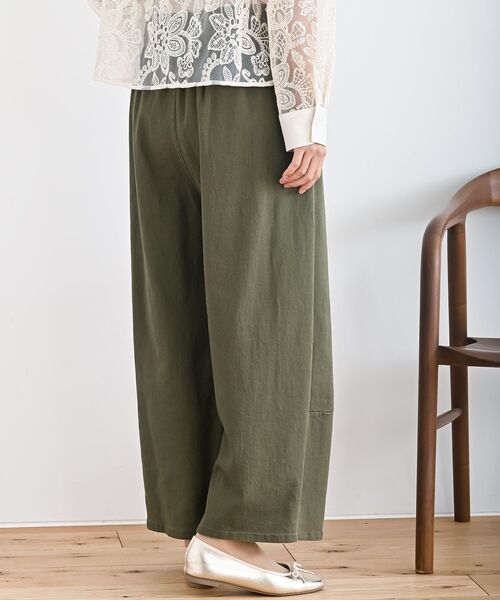 rps（アールピーエス）の「コットンサルエルパンツ（その他パンツ・レディース・アイボリー/ブラック/ベージュ/カーキ・フリー）」の22枚目の写真