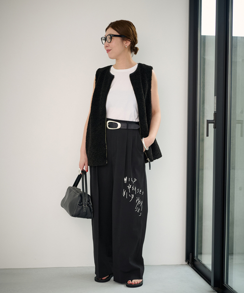 ≪追加 / 手洗い可能≫ボアベスト（その他アウター）｜FRAMeWORK