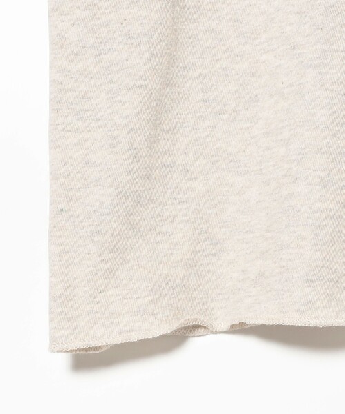 Healthknit（ヘルスニット）の「【別注】Healthknit / BB ヘンリーネック Tシャツ ７分袖（Tシャツ/カットソー・レディース・ナチュラル/ブラック系その他4・ONE SIZE）」の16枚目の写真