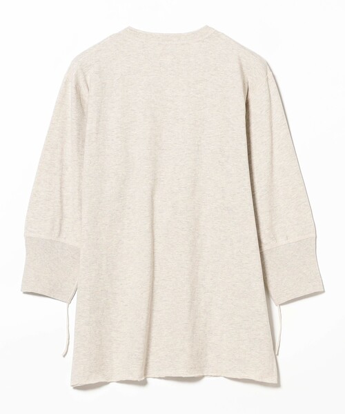 Healthknit（ヘルスニット）の「【別注】Healthknit / BB ヘンリーネック Tシャツ ７分袖（Tシャツ/カットソー・レディース・ナチュラル/ブラック系その他4・ONE SIZE）」の17枚目の写真