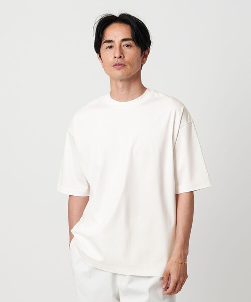 スーパークール クルーネック カットソー -接触冷感 抗菌・防臭‐（T