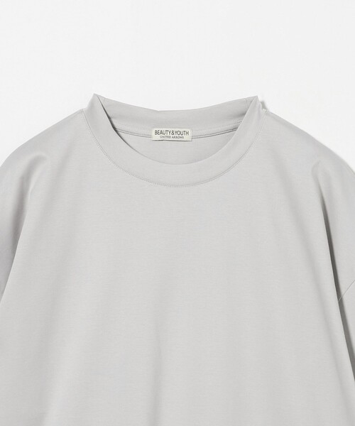 BEAUTY&YOUTH UNITED ARROWS(ビューティーアンドユースユナイテッドアローズ)の「スーパークール クルーネック カットソー -接触冷感 抗菌・防臭‐(Tシャツ/カットソー・メンズ・ネイビー/ライトグレー/ホワイト/ロイヤルブルー・S/M/L/XL)」の19枚目の写真