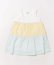 HAKKA BABY | [ベビー]ストライプ切替ノースリーブワンピース(ワンピース)