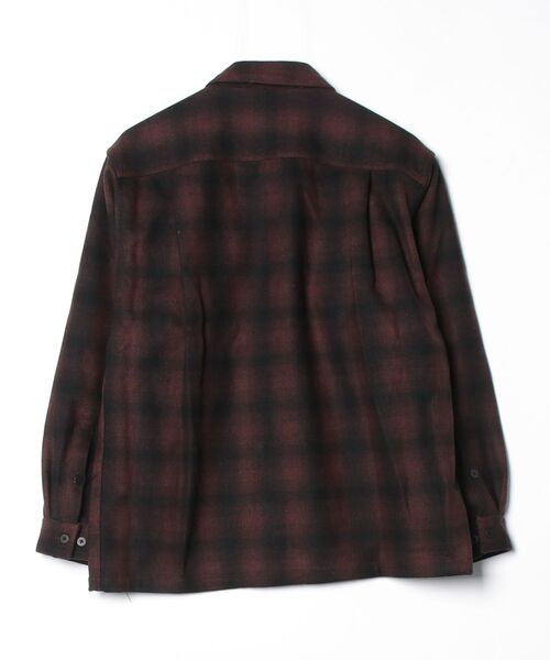 APPLEBUM(アップルバム)の「Nel Shirt Jacket(シャツ/ブラウス・メンズ・グレー/ブラウン・MEDIUM/LARGE/X-LARGE)」の5枚目の写真