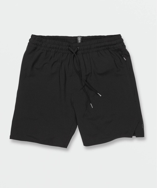 VOLCOM(ボルコム)の「【VOLCOM/ボルコム】Frickin Ascender Shorts/水陸両用UVケアウエストゴムサーフトランクス・ボードショーツ・バギーショーツ(水着)(その他パンツ・メンズ・ブラック・SMALL/MEDIUM/LARGE/X-LARGE)」の4枚目の写真