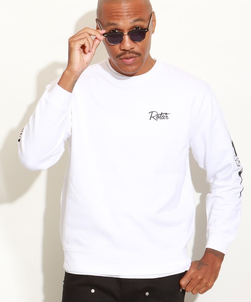 ROTAR(ローター)の「RT Ligtning SWEAT(スウェット・メンズ・サンドベージュ/ホワイト/ブラック/ミックスグレー・X-LARGE/LARGE/MEDIUM/SMALL)」の10枚目の写真