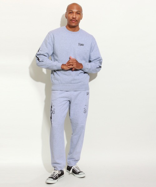 ROTAR(ローター)の「RT Ligtning SWEAT(スウェット・メンズ・サンドベージュ/ホワイト/ブラック/ミックスグレー・X-LARGE/LARGE/MEDIUM/SMALL)」の13枚目の写真