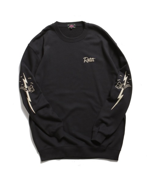 ROTAR(ローター)の「RT Ligtning SWEAT(スウェット・メンズ・サンドベージュ/ホワイト/ブラック/ミックスグレー・X-LARGE/LARGE/MEDIUM/SMALL)」の15枚目の写真