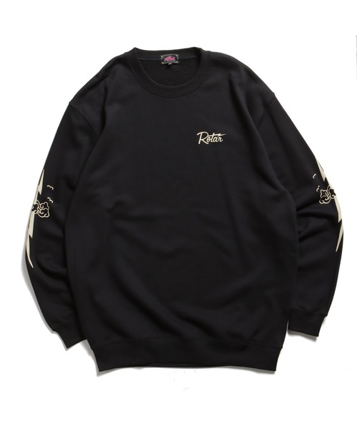ROTAR(ローター)の「RT Ligtning SWEAT(スウェット・メンズ・サンドベージュ/ホワイト/ブラック/ミックスグレー・X-LARGE/LARGE/MEDIUM/SMALL)」の18枚目の写真