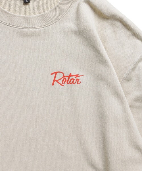 ROTAR(ローター)の「RT Ligtning SWEAT(スウェット・メンズ・サンドベージュ/ホワイト/ブラック/ミックスグレー・X-LARGE/LARGE/MEDIUM/SMALL)」の22枚目の写真