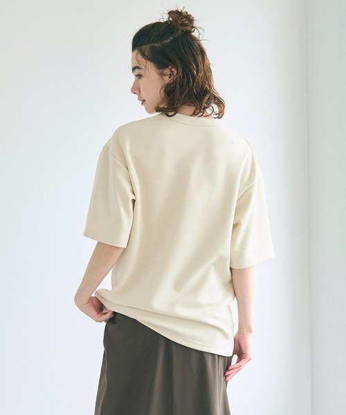 coca(coca)(コカ)の「ソフトジャージポケットTシャツ(Tシャツ/カットソー・メンズ・ホワイト/イエロー/グレイッシュベージュ/ブラック・XL/M/L)」の7枚目の写真