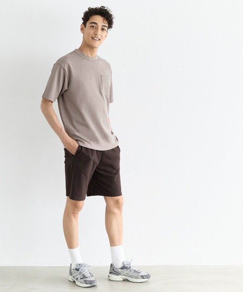 coca(coca)(コカ)の「ソフトジャージポケットTシャツ(Tシャツ/カットソー・メンズ・ホワイト/イエロー/グレイッシュベージュ/ブラック・XL/M/L)」の9枚目の写真