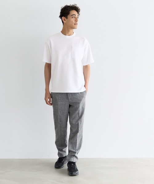 coca(coca)(コカ)の「ソフトジャージポケットTシャツ(Tシャツ/カットソー・メンズ・ホワイト/イエロー/グレイッシュベージュ/ブラック・XL/M/L)」の14枚目の写真