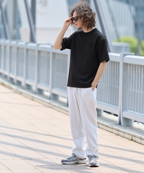 coca(coca)(コカ)の「ソフトジャージポケットTシャツ(Tシャツ/カットソー・メンズ・ホワイト/イエロー/グレイッシュベージュ/ブラック・XL/M/L)」の17枚目の写真