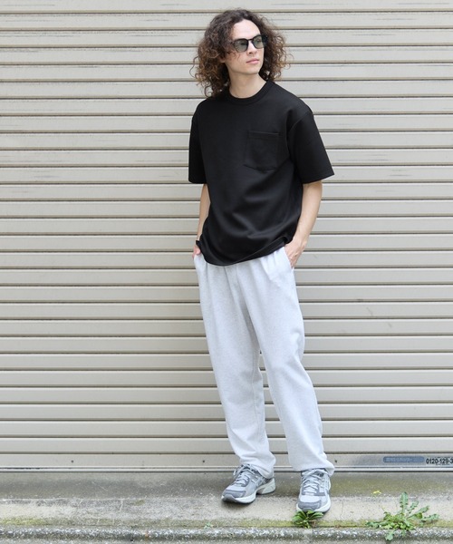 coca(coca)(コカ)の「ソフトジャージポケットTシャツ(Tシャツ/カットソー・メンズ・ホワイト/イエロー/グレイッシュベージュ/ブラック・XL/M/L)」の19枚目の写真