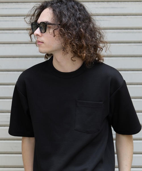 coca(coca)(コカ)の「ソフトジャージポケットTシャツ(Tシャツ/カットソー・メンズ・ホワイト/イエロー/グレイッシュベージュ/ブラック・XL/M/L)」の20枚目の写真