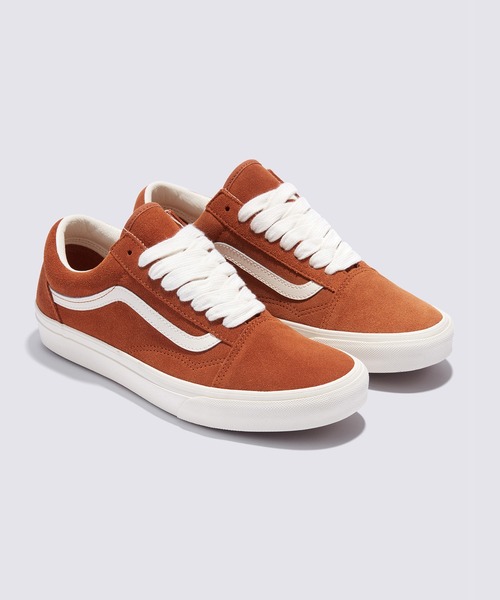 VANS（バンズ）の「オールドスクール オーバーサイズドレース（スニーカー・メンズ・ブラウン・4/4.5/5/5.5/6/6.5/7/7.5/8/10/10.5）」の2枚目の写真