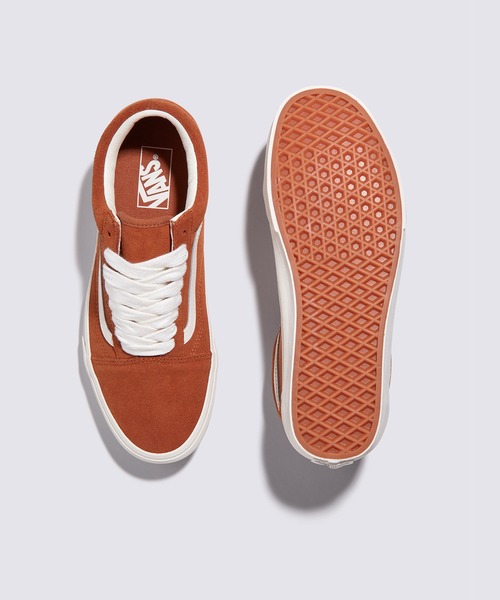 VANS（バンズ）の「オールドスクール オーバーサイズドレース（スニーカー・メンズ・ブラウン・4/4.5/5/5.5/6/6.5/7/7.5/8/10/10.5）」の3枚目の写真