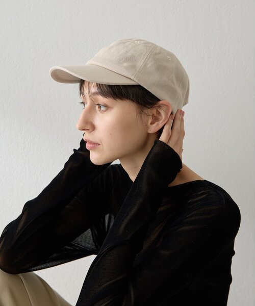 THE PAUSE(ザ ポーズ)の「【THE PAUSE】ローキャップ(キャップ・レディース・ブラック/ベージュ・FREE)」の12枚目の写真