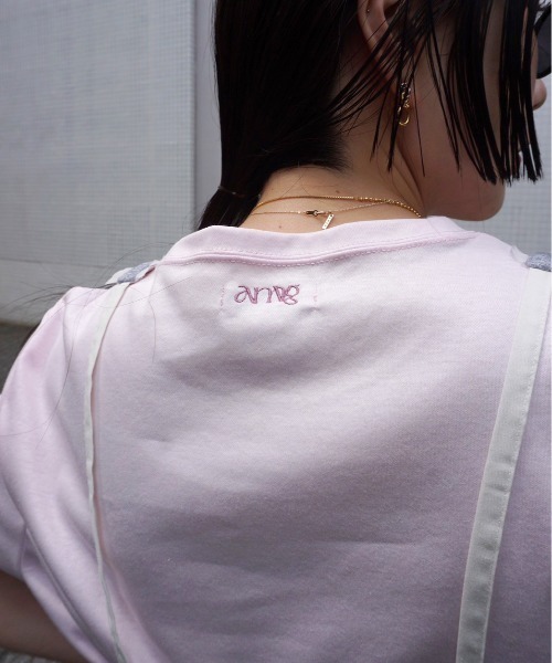 Ameri（アメリ）の「AURORA SHINE SHORT TOP（Tシャツ