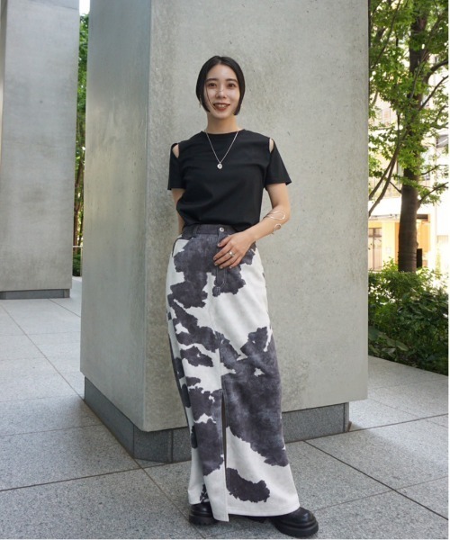 AURORA SHINE SHORT TOP（Tシャツ/カットソー）｜Ameri（アメリ