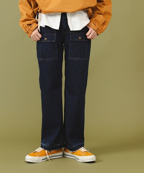 beams boyブーツカットデニム beams boyブーツカットデニム