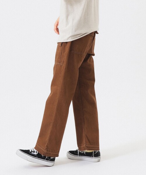 BEAMS BOY（ビームスボーイ）の「デニム ブッシュ パンツ（デニムパンツ・レディース・インディゴブルー/ブラウン・2/1/0）」の16枚目の写真